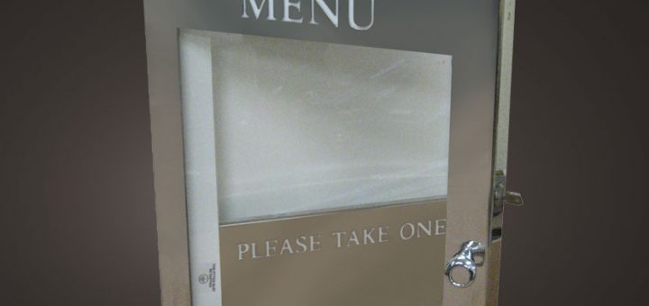 Take away dispaly